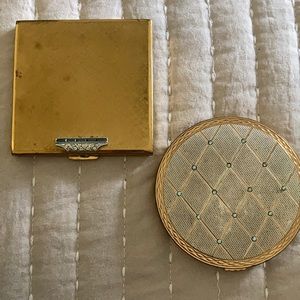 Pair of vintage compacts